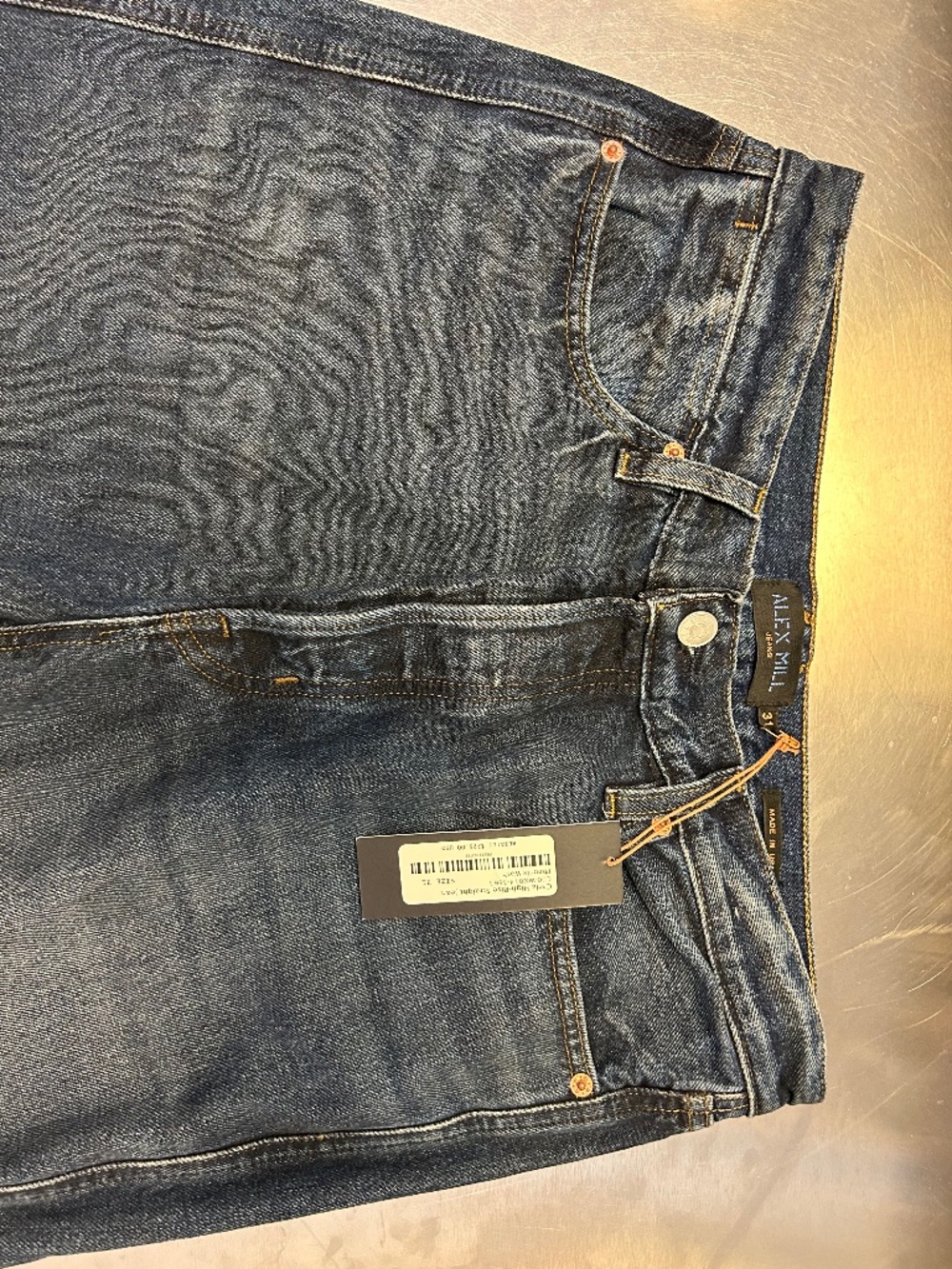 Alex Mill The Carla High Rise Straight Jeans